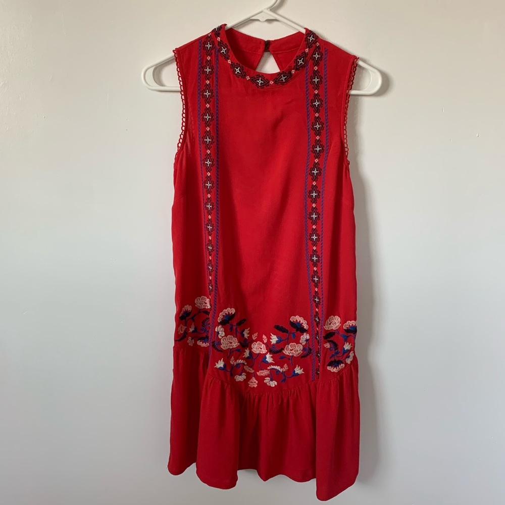 Embroidered dress